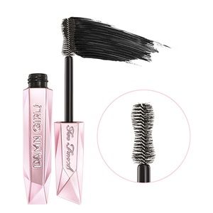 Travel Size Too Faced Damn Girl! 24 Hour Mascara in Intense Black